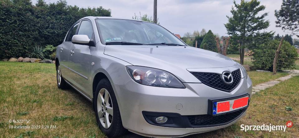 Mazda 3 16 Diesel 2007 80kW109 Super Auto lubuskie Zielona Góra