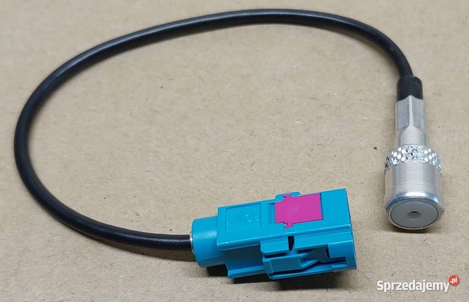 ADAPTER ANTENOWY FAKRA ISO VW AUDI SEAT SKODA Mielęcin