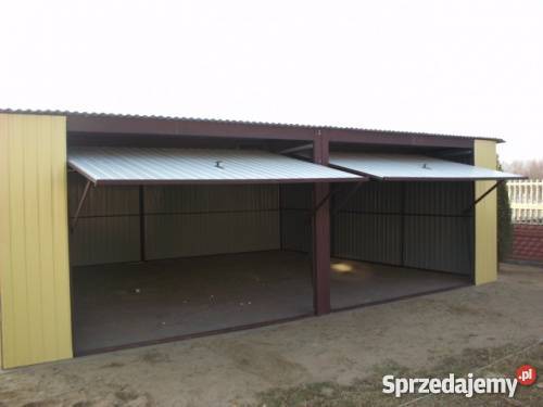 Garaż Blaszany Garaże Blaszane 7x7 Kolor Brama Bochnia