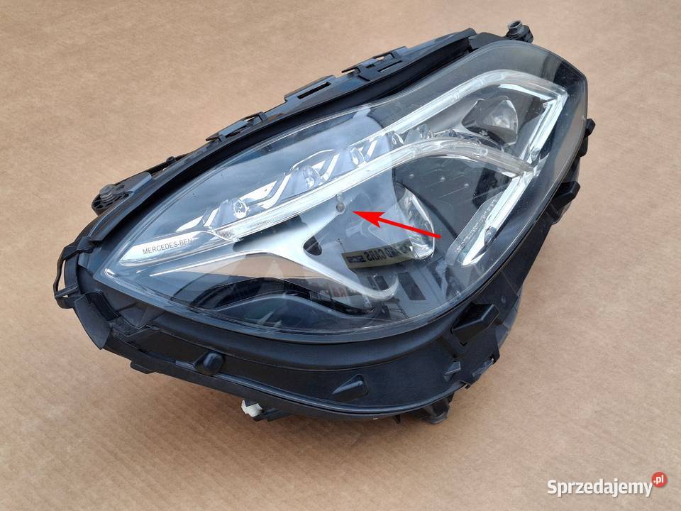 MERCEDES EKLASA W212 LIFT REFLEKTOR PRAWY FULL