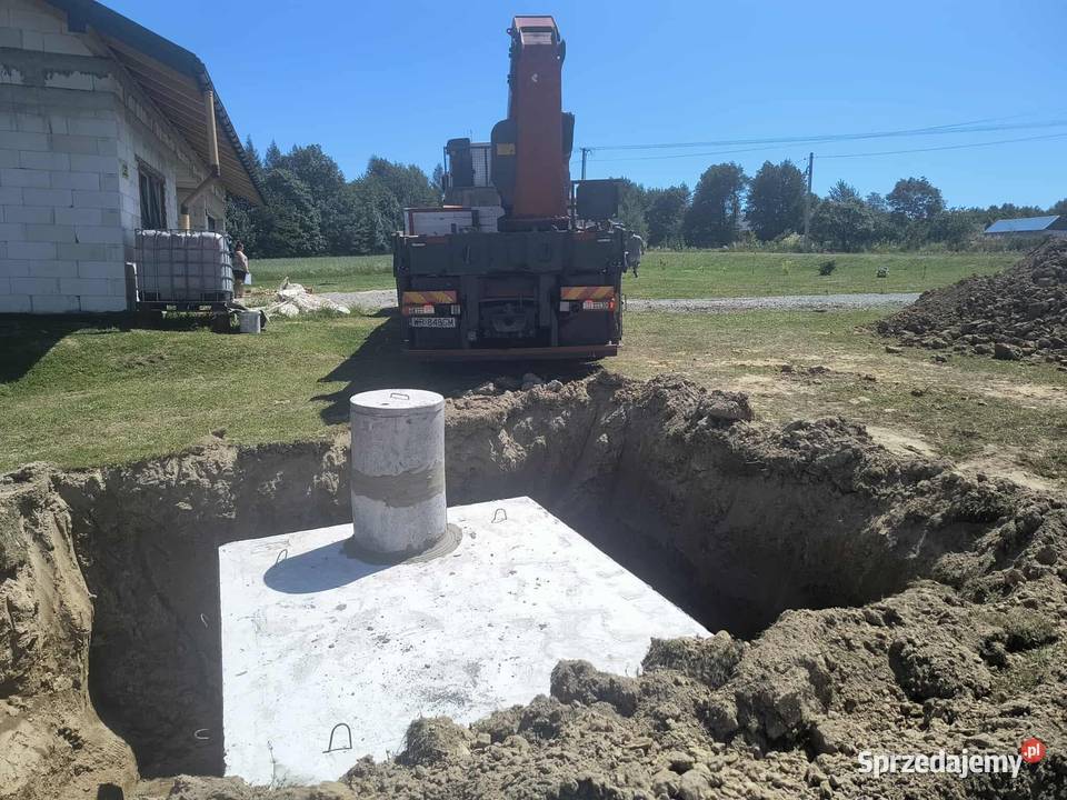 Zbiorniki na deszczówkę Szamba Piwnice ogrodowe