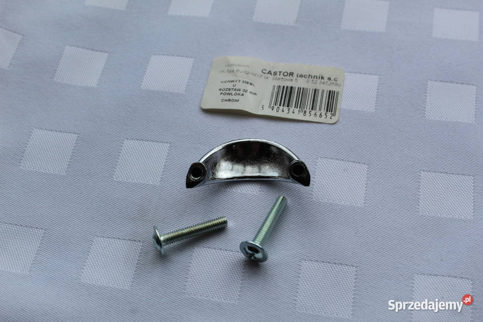 Uchwyt Meblowy U 32 mm Metal Chrom Bielsko-Biała