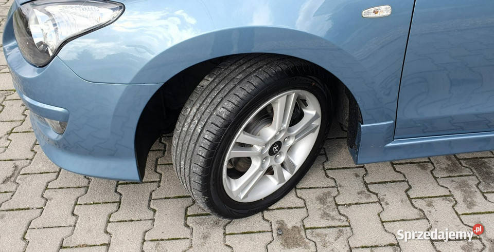 Hyundai i30 zadbane auto Piękny turkusowy gniazdo AUX śląskie Przyszowice