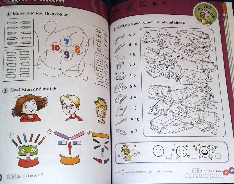 Super Sparks 1 Podręcznik M Szpotowicz M Chełm sprzedam