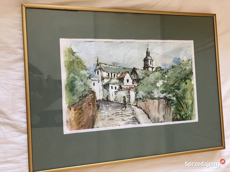 Akwarela Kazimierz Dolny Lublin