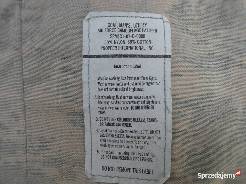 Bluza ABU tiger stripes 40R nyco obszyta dolnośląskie Wrocław