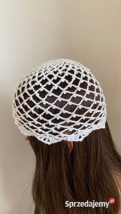 Ażurowa czapeczka dokerka Jastków sprzedam