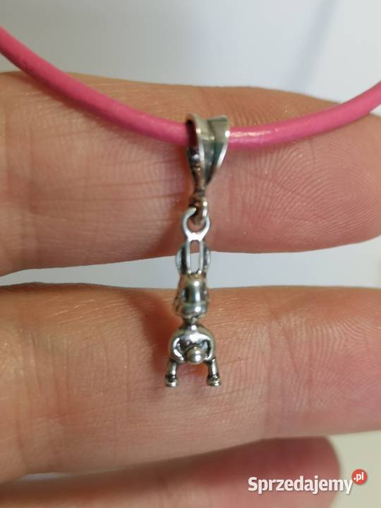 naszyjnik choker z króliczkiem Toruń