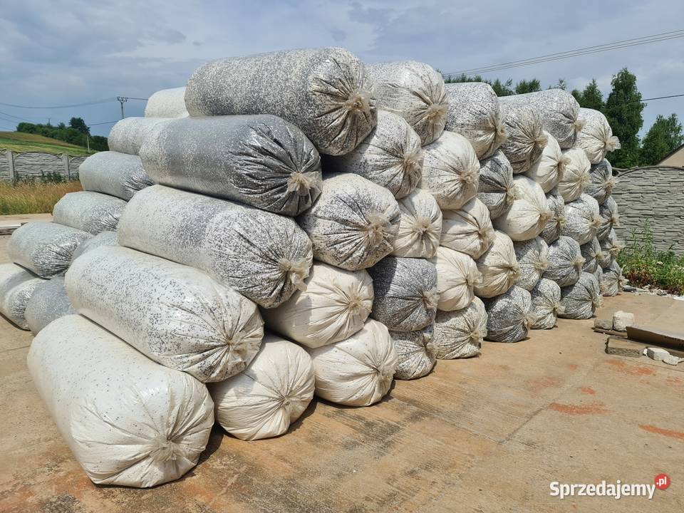 GRANULAT REGRANULAT STYROPIANOWY wypełnienie do