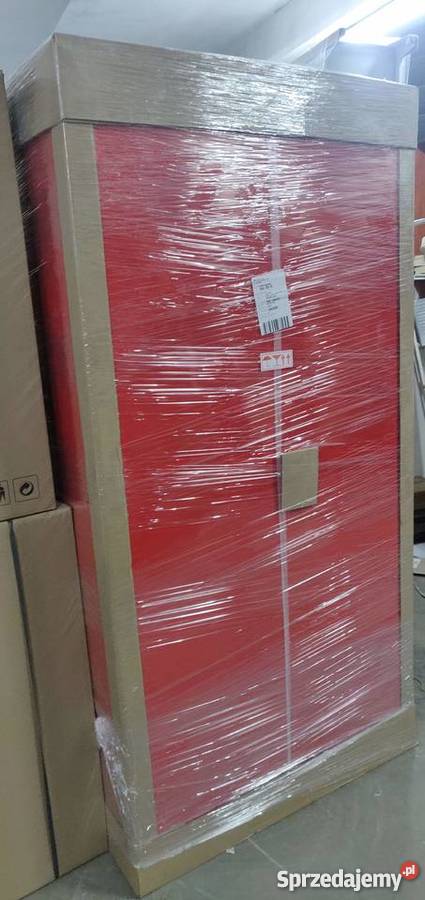 Szafa SBM 203 Malow czerwona Rodona akta i Pozostałe Łódź sprzedam