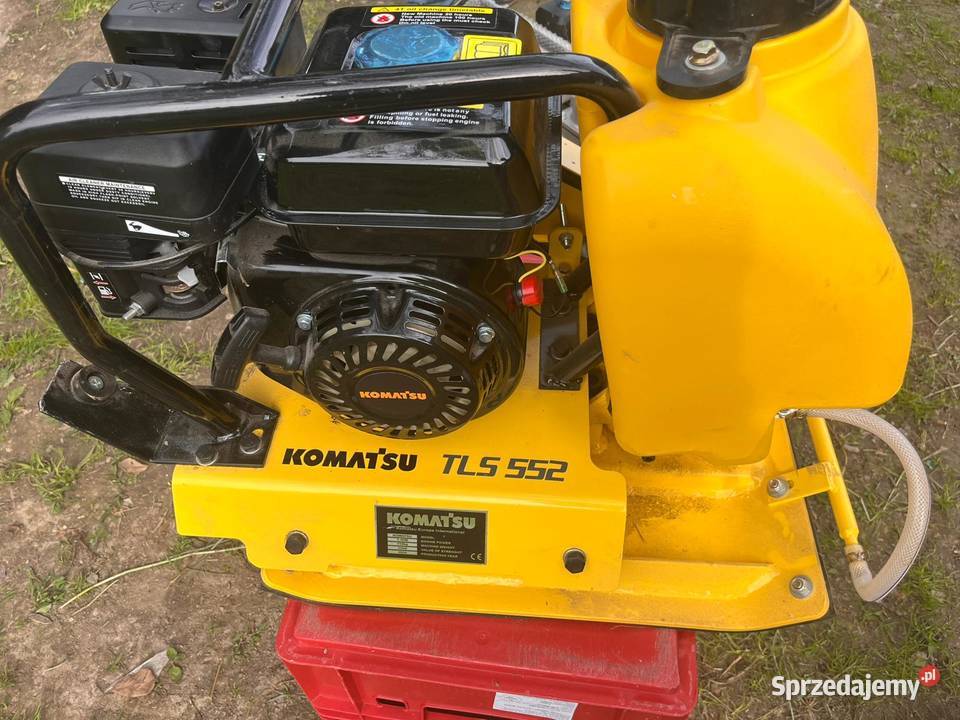 Nowa zagęszczarka do gruntu KOMATSU