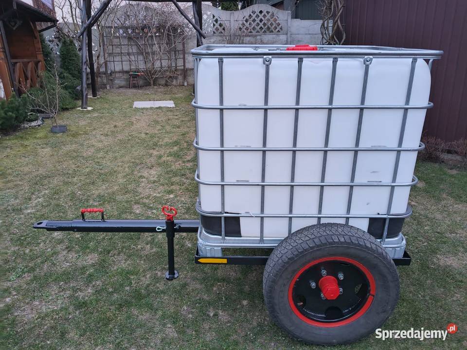 Przyczepka z mauzerem 1000 litrów