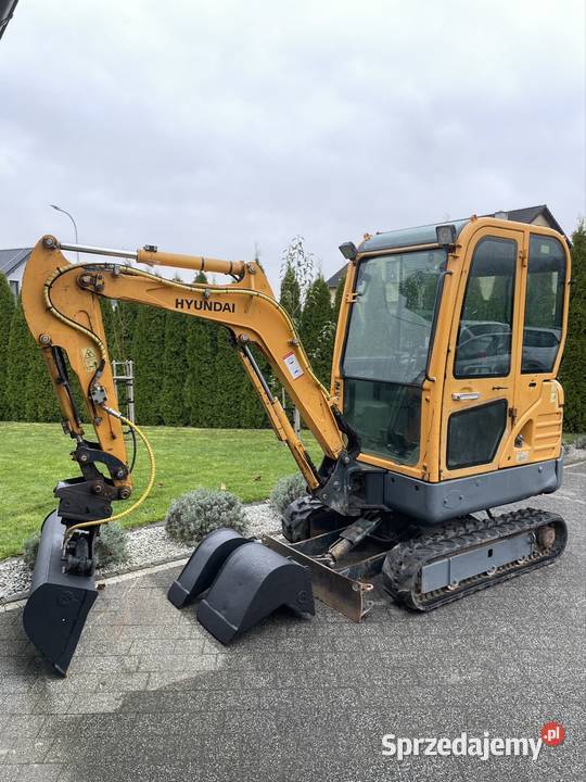 Minikoparka Hyundai Robex 189 2019r waga 2 tony Jeżów Sudecki sprzedam