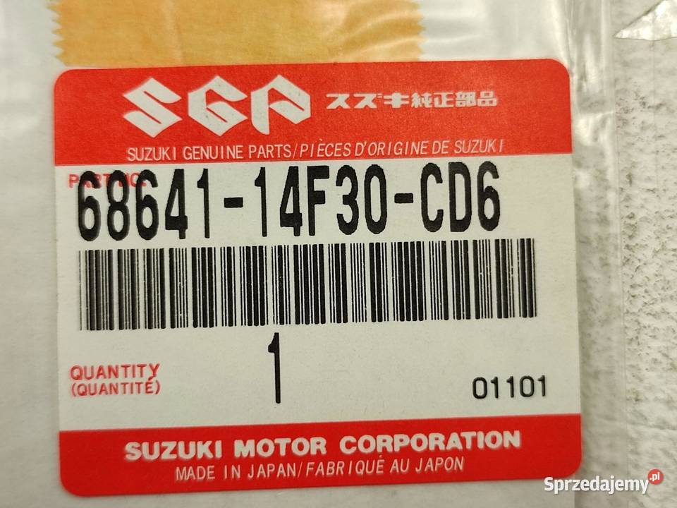 NAKLEJKA SUZUKI NA CZACHĘ SUZUKI GSX 1300R sprzedam