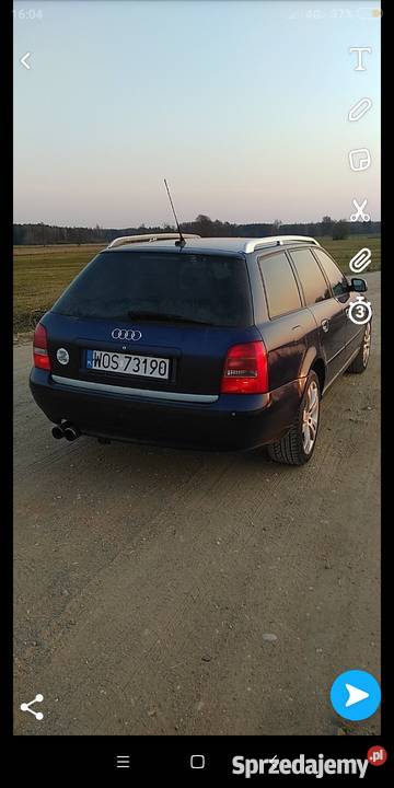 Audi A4 B5 19 TDI Doinwestowana mazowieckie Myszyniec