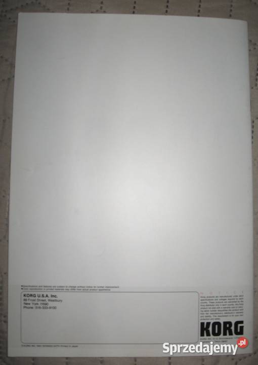 KORG Concert Piano digital pianos catalog Kępice