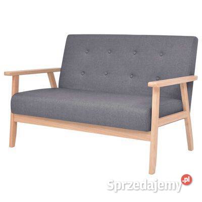 vidaXL 2osobowa sofa materiałowa Warszawa