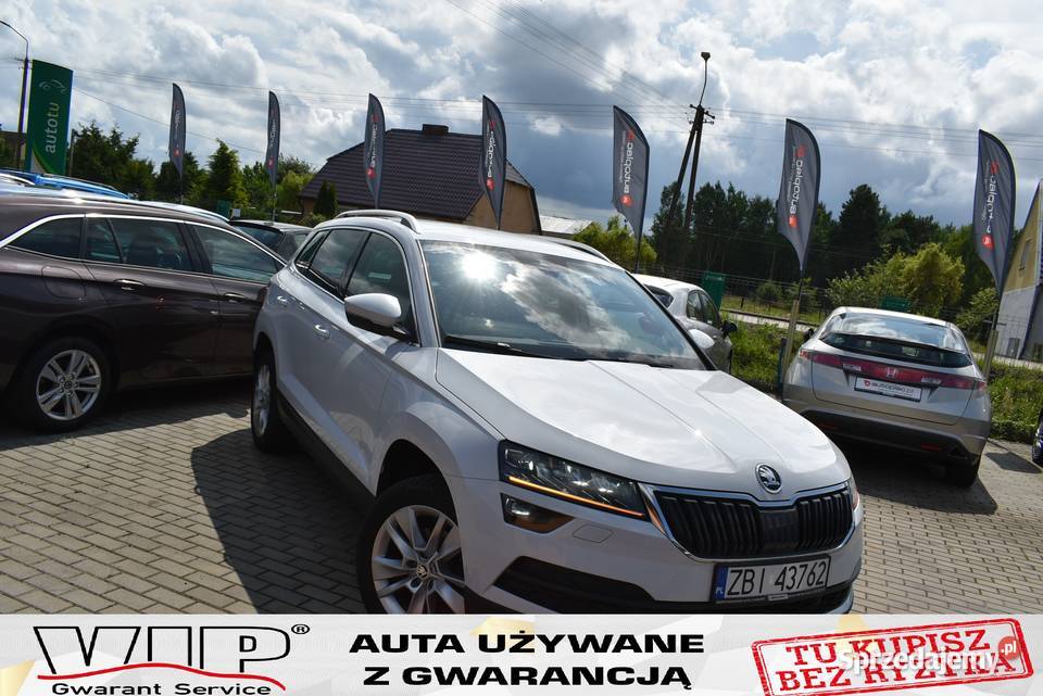 GWARANCJA 15 B AUTOMAT AKT TEMPOMAT LED ELKLAPA zmieniarka CD Karoq Moczyłki sprzedam