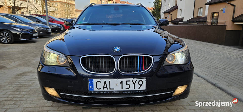 Bmw E61 lift 2009r 20 benz stan wzorowy bogata ASR (kontrola trakcji) Elbląg sprzedam