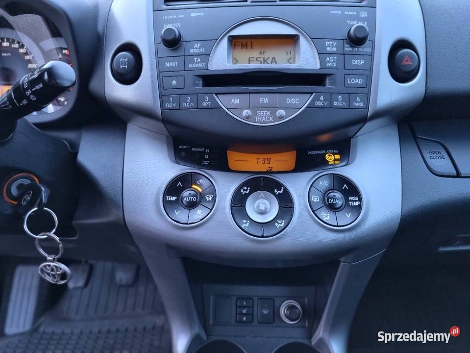Toyota RAV4 III 2008 22D4D 136 4x4 Webasto Alarm centralny zamek mazowieckie Grabów nad Pilicą