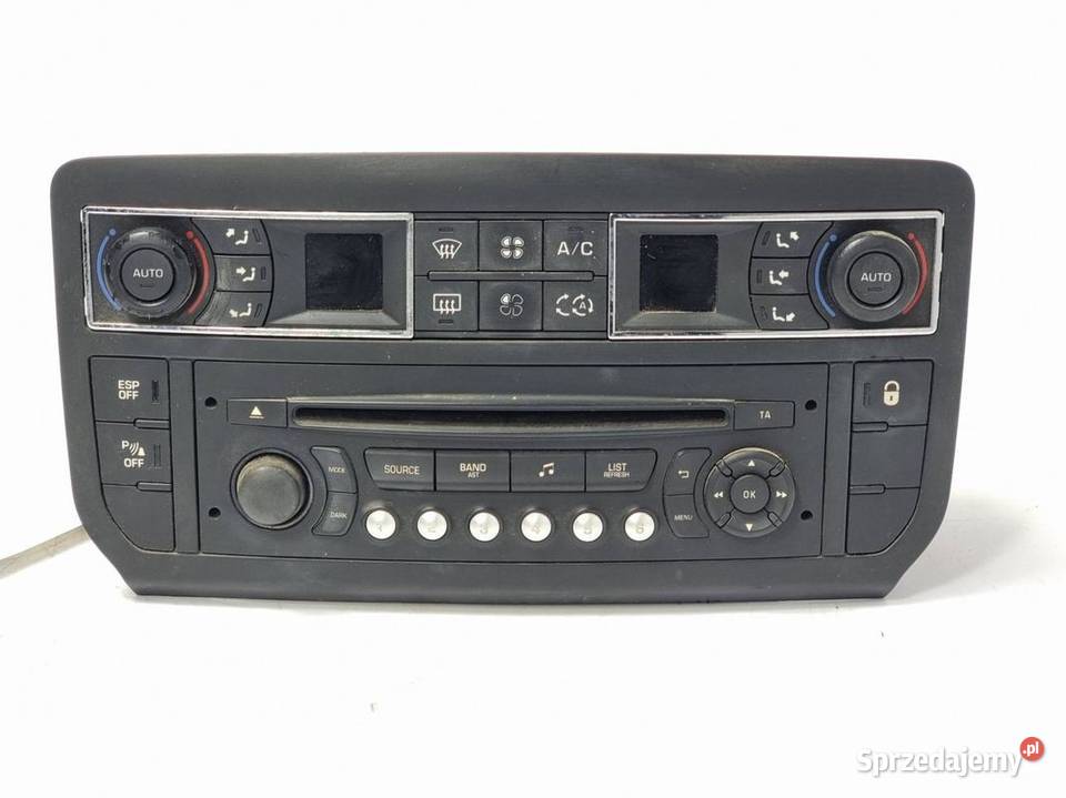 RADIO CITROEN C5 II 96715288ZD Pozostałe Lipno