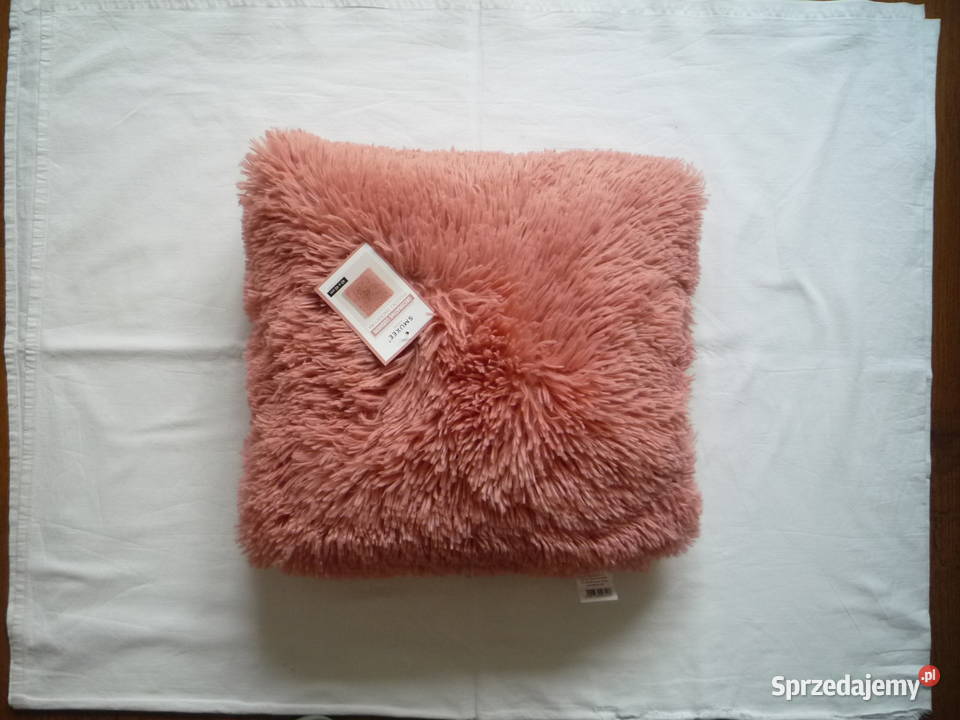 Smukee MorelowoRóżowa poduszka dekoracyjna 40x40