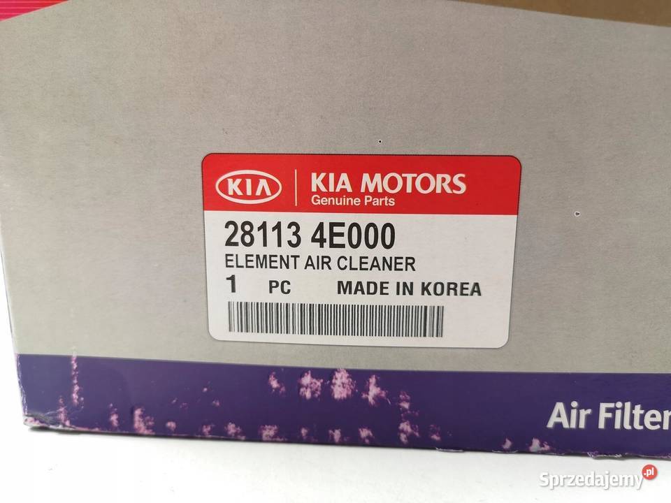 FILTR POWIETRZA KIA K2500 25 CRDi 25D lubelskie