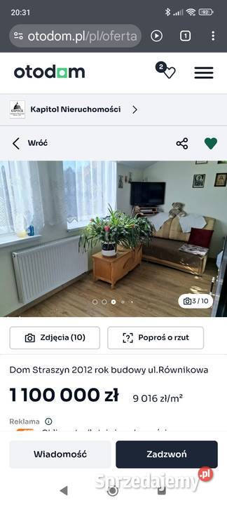 Okazja dom bliźniak Straszyn