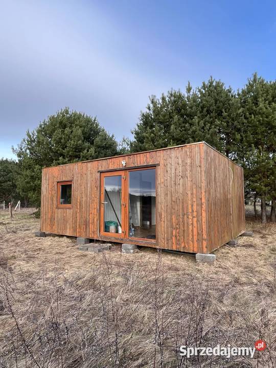 Domek 35m kontener domek modulowy Krzeszyce