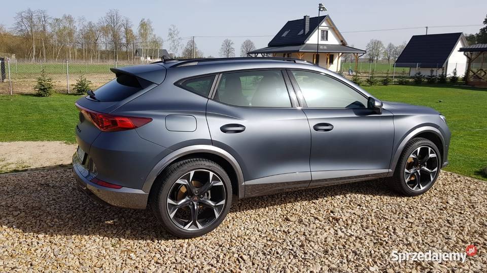 CUPRA FORMENTOR 15 TSI 150 Bezwypadkowy Pierwszy mazowieckie Warszawa sprzedam