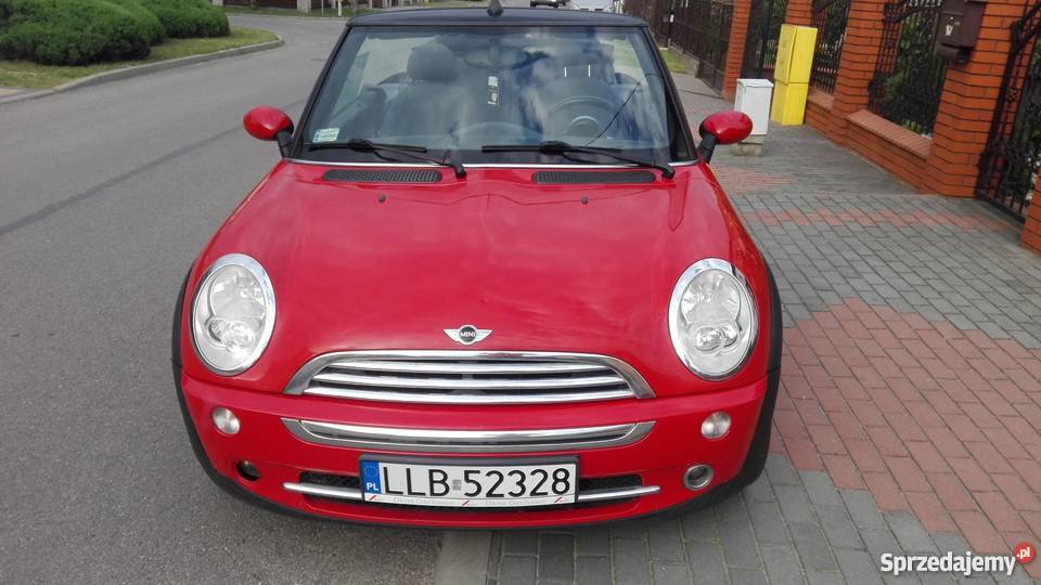 Mini Cooper 16 116 Cabrio benzyna Lubartów sprzedam