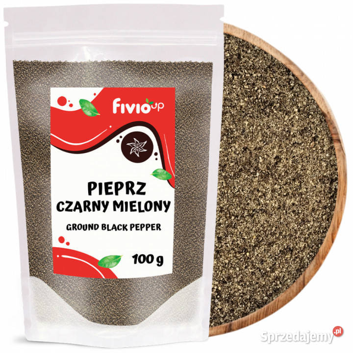 fivio Pieprz czarny mielony 100 g fivio Up podkarpackie Brzozów