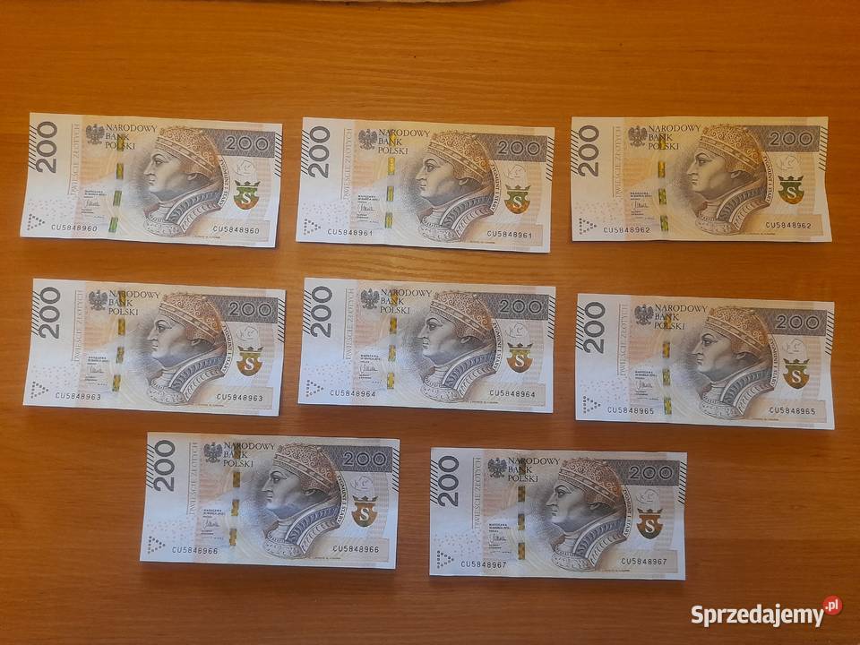 Banknot kolekcjonerski o nominale 200 CU Oleśnica sprzedam