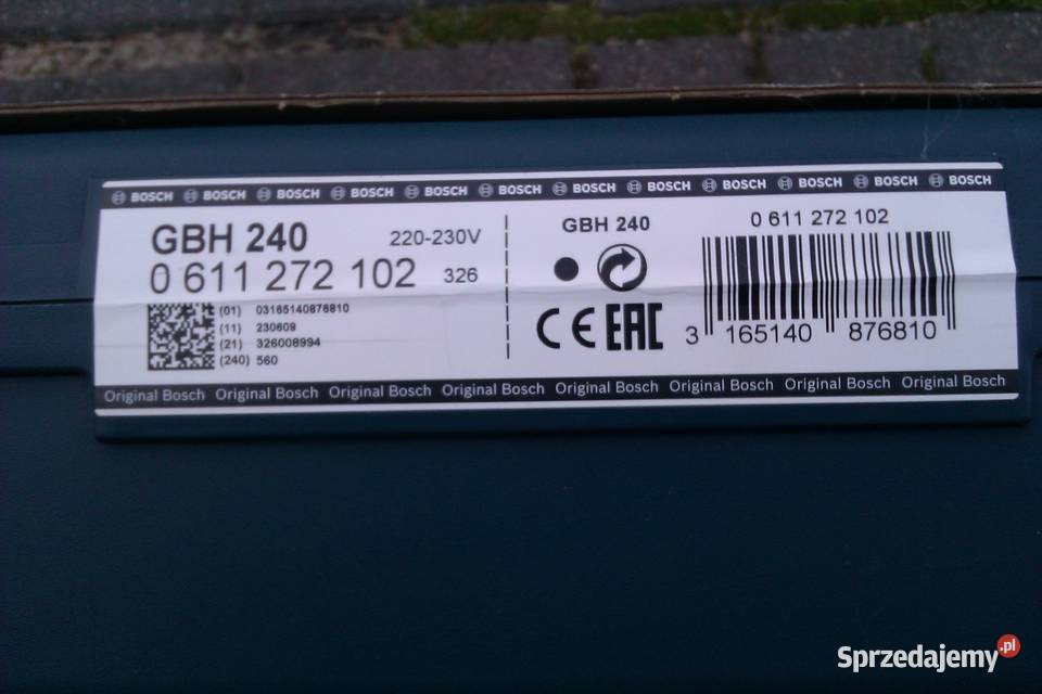 Nowa Młotowiertarka BOSCH PROFESSIONAL GBH 240