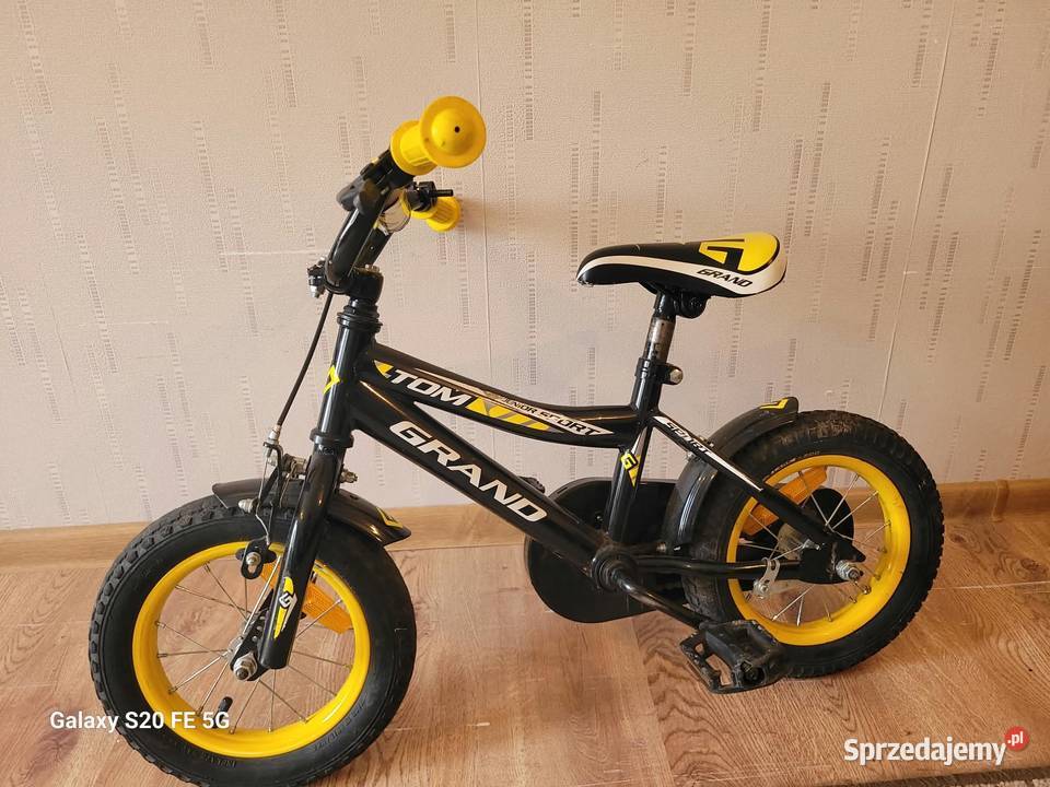 Rowerek GRAND Junior Sport koła 12 akcesoria łódzkie Łódź sprzedam