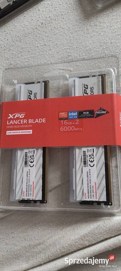 Pamięć RAM ADATA XPG Lancer Blade RGB 32GB śląskie Sosnowiec