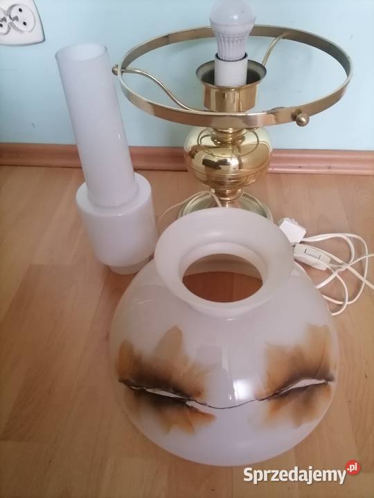 Stara lampa mosiężna małopolskie Kraków sprzedam