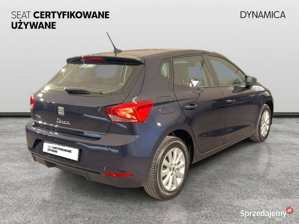 Seat Ibiza VAT 23 Style 10TSI 95 M5 2022 r salon lakier metallic małopolskie Myślenice