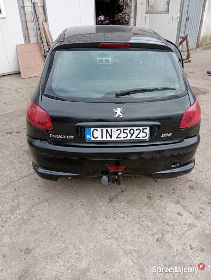 Sprzedam Peugeot 206 105 przebiegu Samochody osobowe Inowrocław