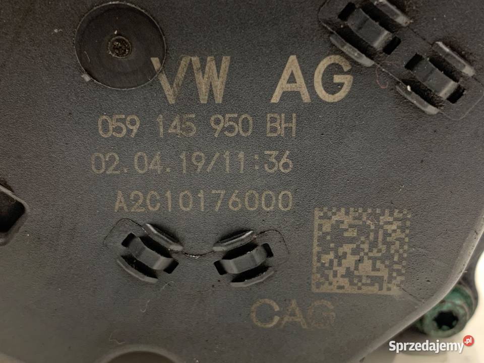 PRZEPUSTNICA AUDI A8 D5 059145950BH 30 286 ZAWÓR