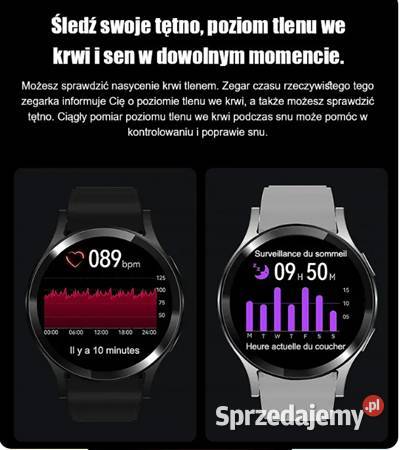 Zegarek Smartwatch do pomiaru poziomu cukru i małopolskie Kraków