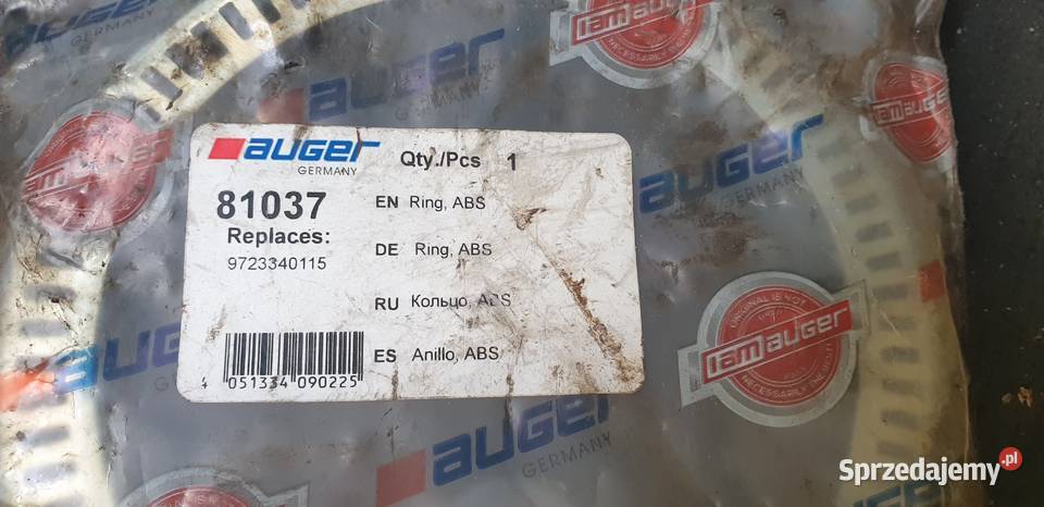Nowy pierścień ABS Mercedes Volvo części