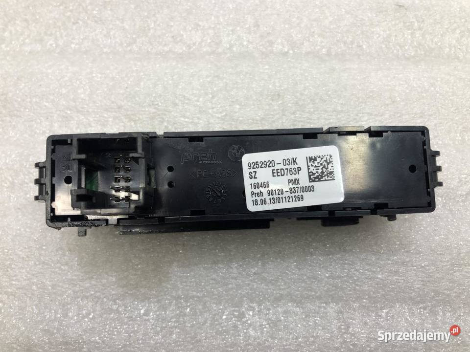 PANEL PRZYCISK OBSŁUGI SPORT BMW F30 F31 9252920