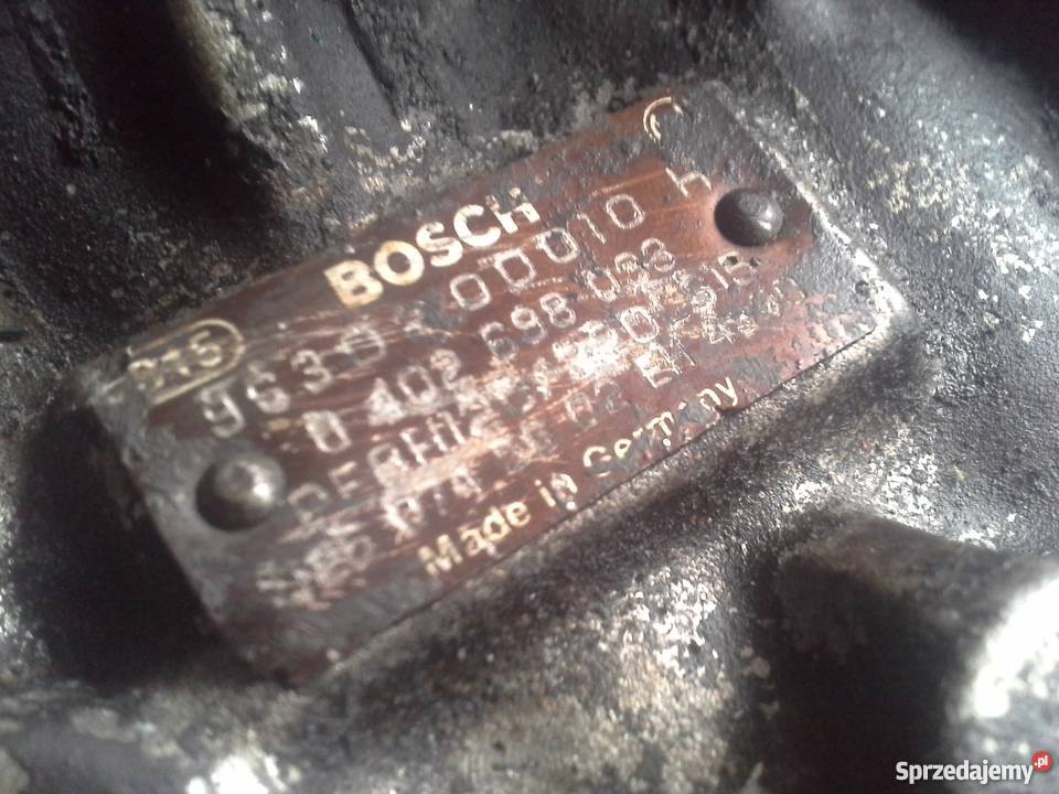 Pompa Wtryskowa paliwa OM442La EDC 446 BOSCH śląskie Kłobuck