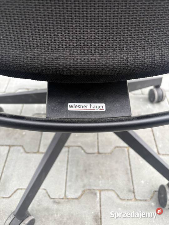 Fotel biurowy uszkodzony Wiesner Hager Paro 2 Kraków