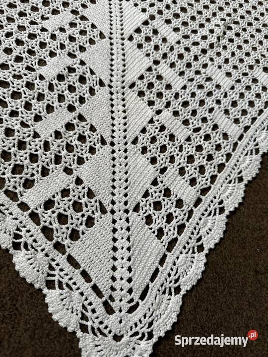 obrus szydełkowy rękodzieło Zabrze