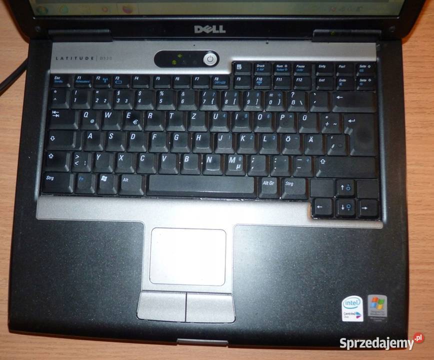 DELL LATITUDE D520 C2D T23002250 do diagnostyki mazowieckie Warszawa