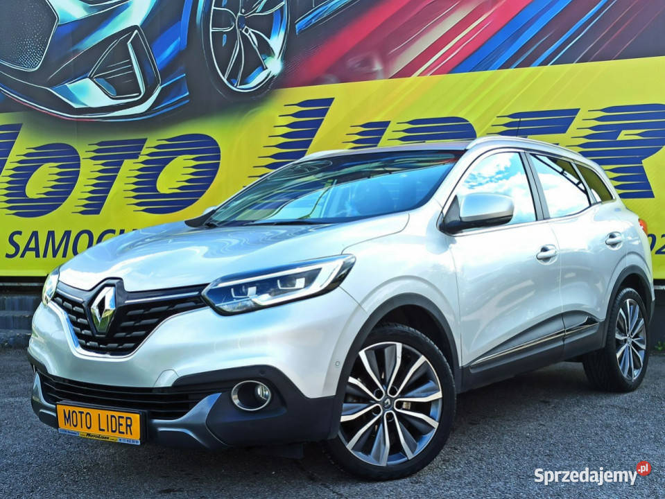 Renault Kadjar 78 bezwypadkowy bogaty I 2015 komputer pokładowy podkarpackie Rzeszów