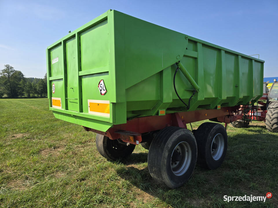 Przyczepa wywrotka WARFARMA T1411 ładowność 13 warmińsko-mazurskie Włosty