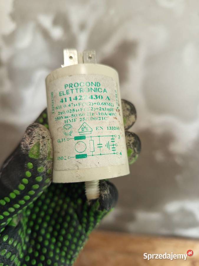 Kondensator przeciwzakłóceniowy pralki AEG Warszawa